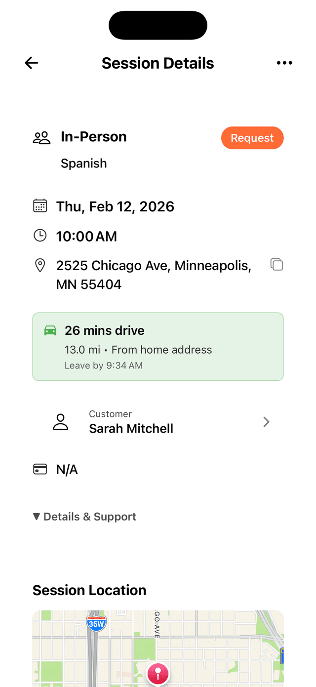 NowLanguage mobile screenshot 2
