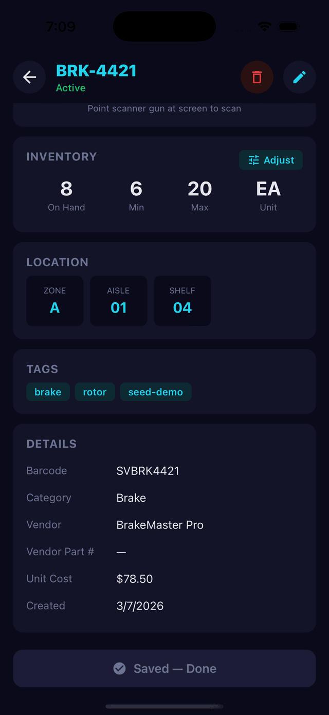 ShopVision mobile screenshot 2